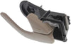 For Mazda Tribute Interior Door Handle Front or Rear, Passenger Side Beige (2001-2006) | with Door Lock Button| Trim:All Submodels