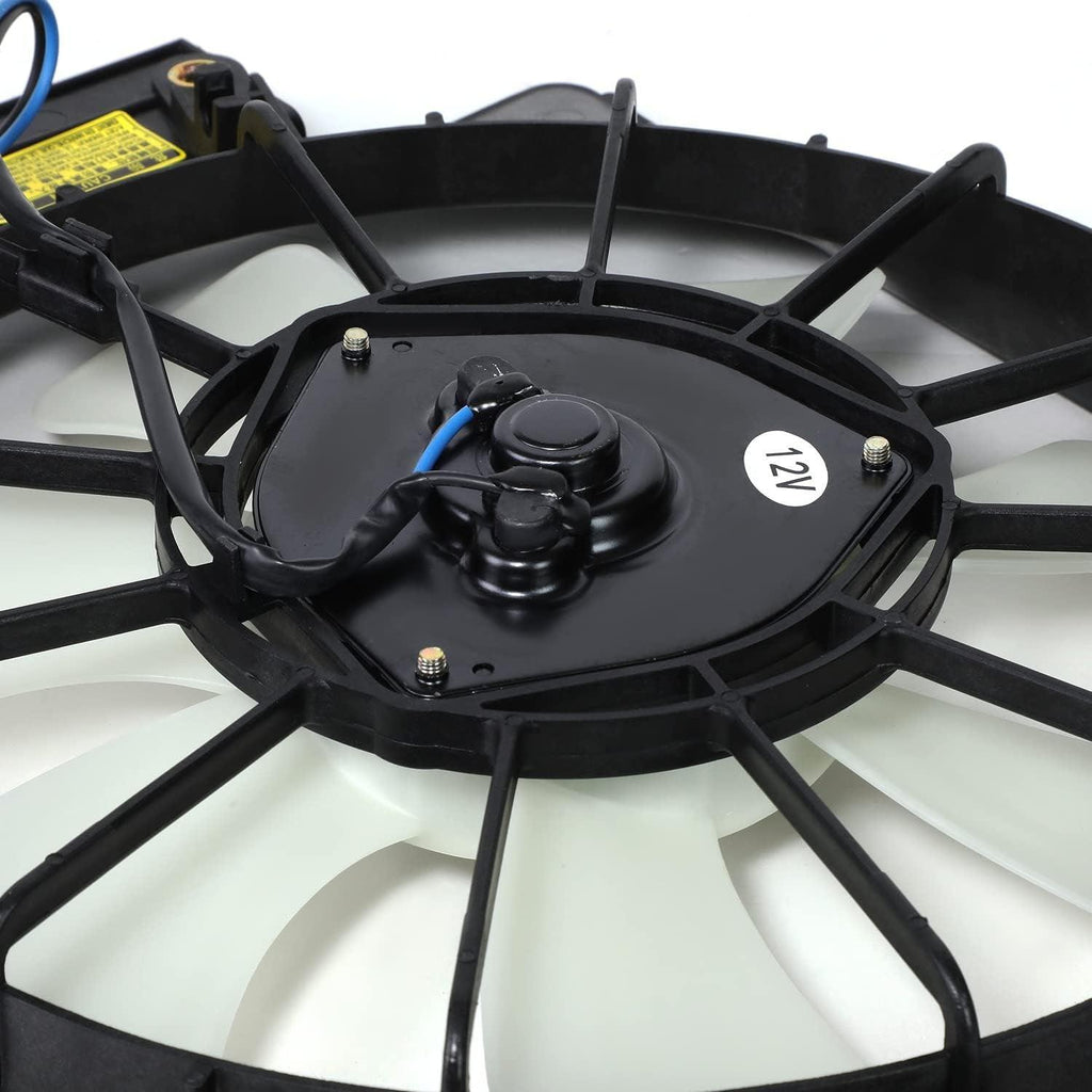 OEM-RF-0731 Factory Style A/C Condenser Fan Assembly Compatible with 2002-2006 CR-V / 2003-2011 Element