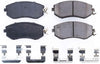 17-1539, Z17 Front Ceramic Brake Pads with Hardware