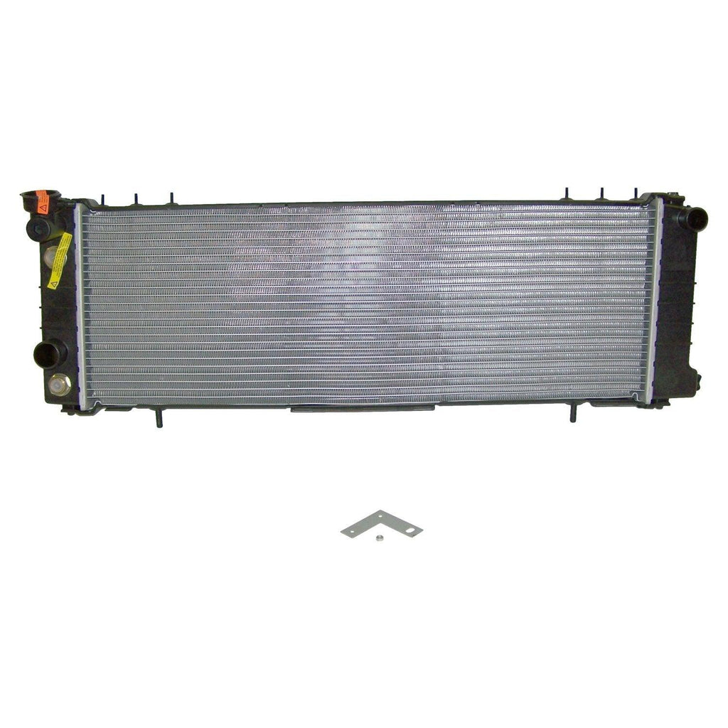 Crown Automotive - Aluminum Black Radiator - greatparts