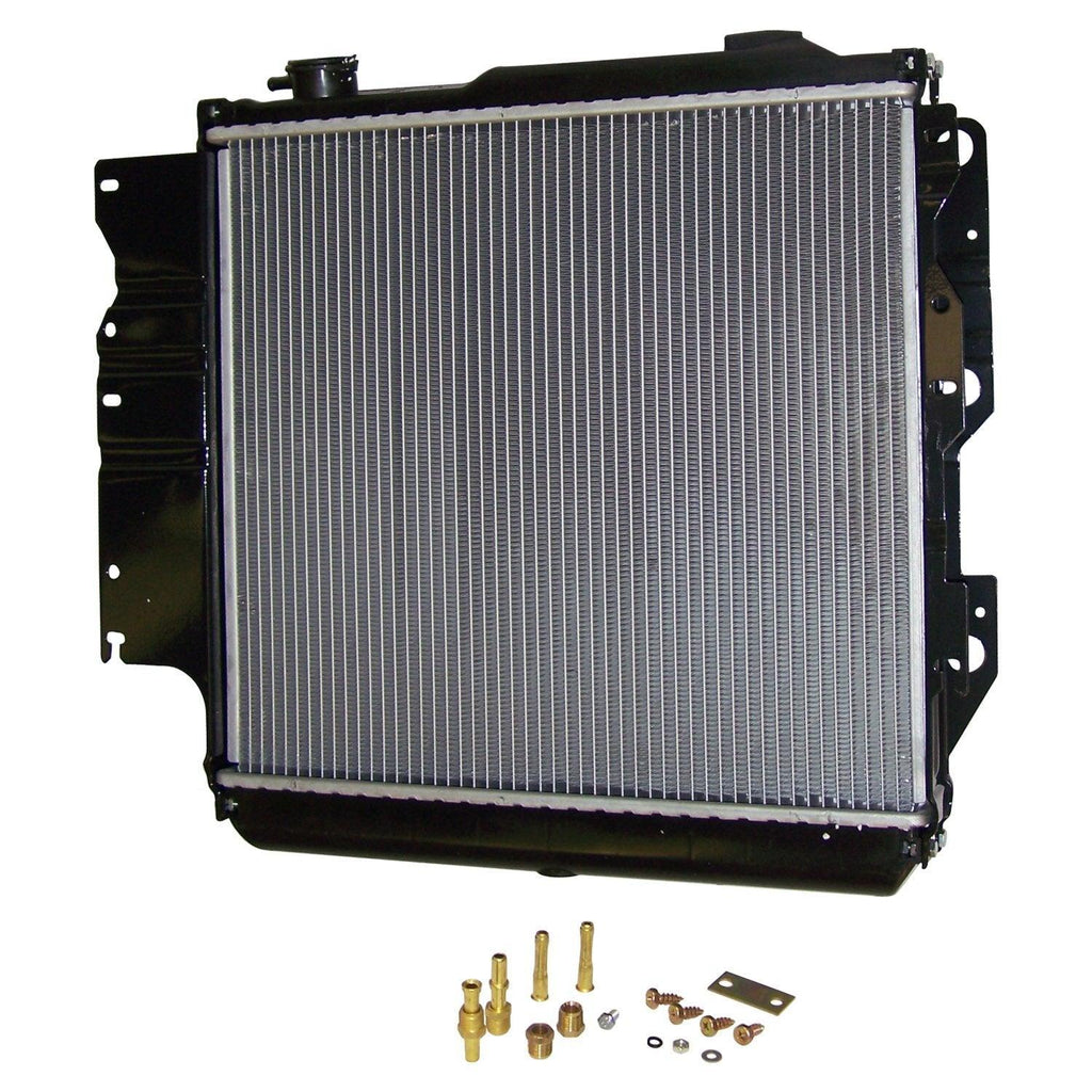 Crown Automotive - Aluminum Black Radiator - greatparts