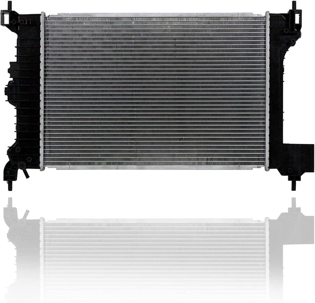 Radiator -  Compatible/Replacement for 13247 12-20 Chevrolet Sonic L4 1.8L Automatic Transmission - Plastic Tank Aluminum Core, 1-Row, with Transmission Oil Cooler