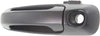 for Dodge Ram 1500 Exterior Door Handle 2002-2008 Driver Side Front, Smooth Black | with Key Hole | Trim: All Submodels
