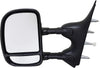 Dorman 955-1297 Driver Side Manual Door Mirror - Folding Compatible with Select Ford Models, Black