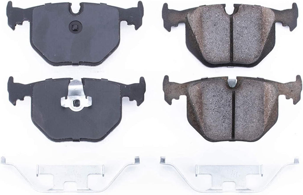 17-683, Z17 Rear Ceramic Brake Pads with Hardware