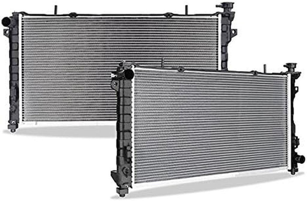 R2311-MT Plastic End-Tank Radiator Compatible with Chrysler Town 2001-2004