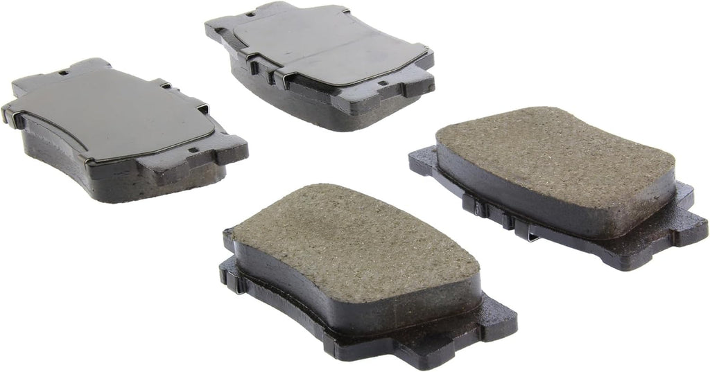 Centric 105.12120 Posi Quiet Premium Ceramic Disc Brake Pad Set with Shims and Hardware for Select Lexus, Pontiac and Toyota Model Years