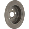 Centric Rear Disc Brake Rotor for Tc, Matrix, Vibe, Corolla, Celica (121.44115)