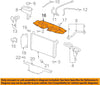 Genuine  22737376 Radiator Air Baffle, Upper
