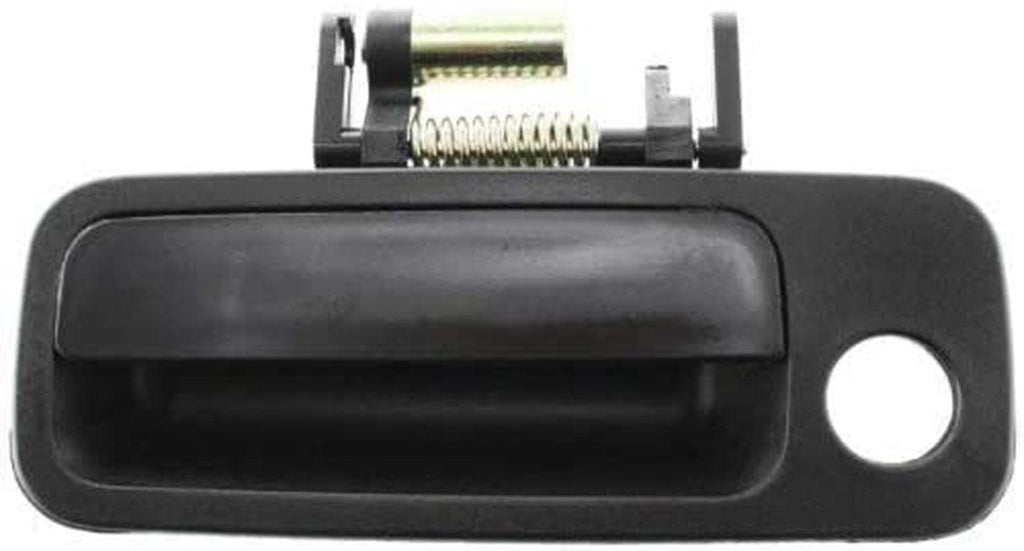 Exterior Door Handle Compatible with Toyota Camry / ES300 97-01 Front LH outside Smooth Black W/Keyhole Japan/Usa Built