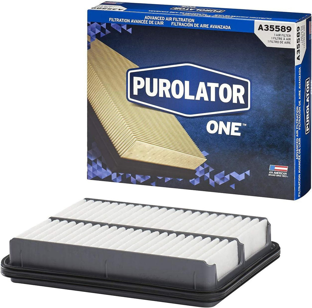A35589 one Advanced Engine Air Filter Compatible with Select Hyundai Santa