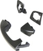 Compatible with Volkswagen Golf R 2012-2013 Exterior Door Handle Driver Side, Rear Primed | Trim: Base