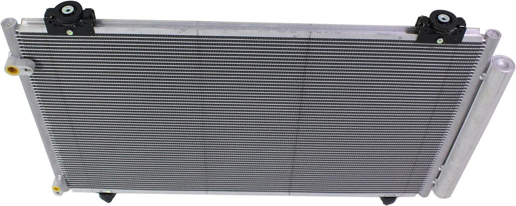 Kool Vue A/C Condenser Compatible with 2005-2008 Toyota Corolla, Fits 2005-2008 Toyota Matrix with Receiver Drier