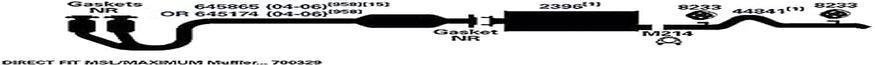 44841 Exhaust Tail Pipe