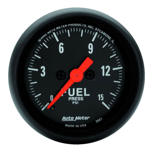 2-1/16 in. FUEL PRESSURE 0-15 PSI Z-SERIES - greatparts