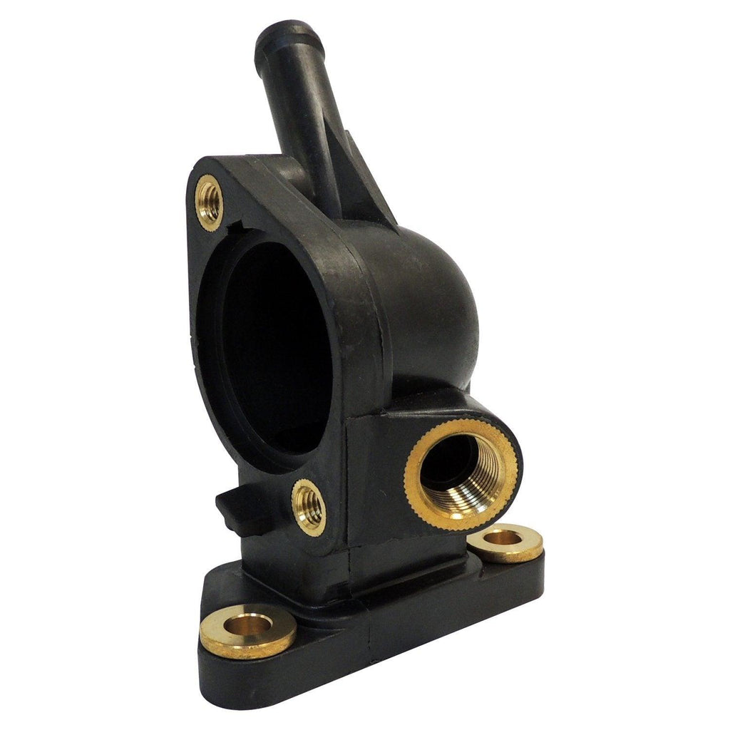 Crown Automotive - Metal Black Thermostat Housing - greatparts