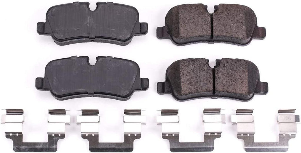 17-1099, Z17 Rear Ceramic Brake Pads with Hardware