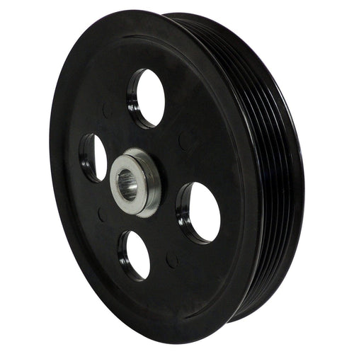 Crown Automotive - Steel Black Power Steering Pump Pulley - greatparts