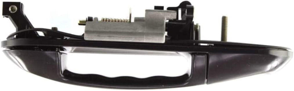 for Ford Explorer Sport Trac Exterior Door Handle Front, Driver Side Smooth Black (2007-2010) | with Key Hole | Trim: Xlt/Limited | FO1310153 | 6L2Z7822405BDPTM