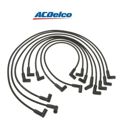 9618W AC Delco Spark Plug Wires Set of 8 New for Chevy Chevrolet Camaro Corvette