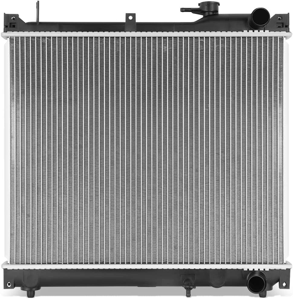 OEM-RA-13028 OE Style 1-Row Aluminum Core Radiator Compatible with 99-02 Suzuki Vitara 1.6L AT,20-3/8" W X 16-3/4" H X 5/8" D,1-5/16" Inlet / 1-5/16" Outlet