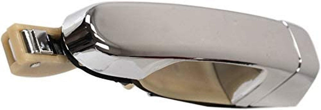 Exterior Door Handle Compatible with 2006-2012 Kia Sedona, Fits 2007-2008 Hyundai Entourage Rear, Driver Side - Side Sliding Door Partslink HY1520116