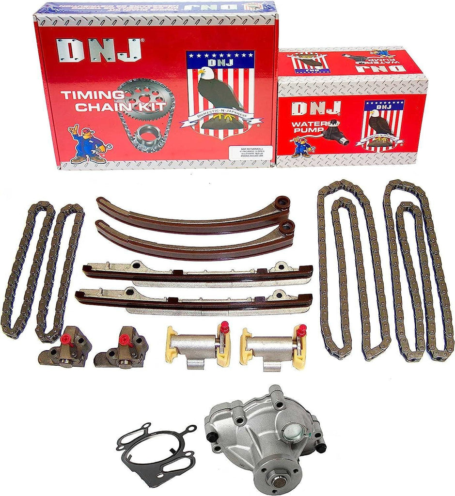 DNJ TK4162WP TIMING KIT with WATER PUMP for 97-06 FORD, JAGUAR / V8 / 3.9L, 4.0L / 241, 244 DOHC 32V