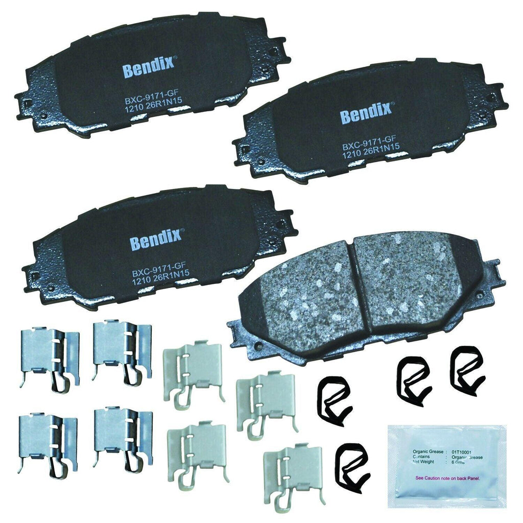 Front Disc Brake Pad Set for Corolla, RAV4, Prius V, Xb, Xd+More (CFC1210)