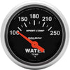 3337 Sport-Comp Electric Water Temperature Gauge, Regular, 2.3125 In.