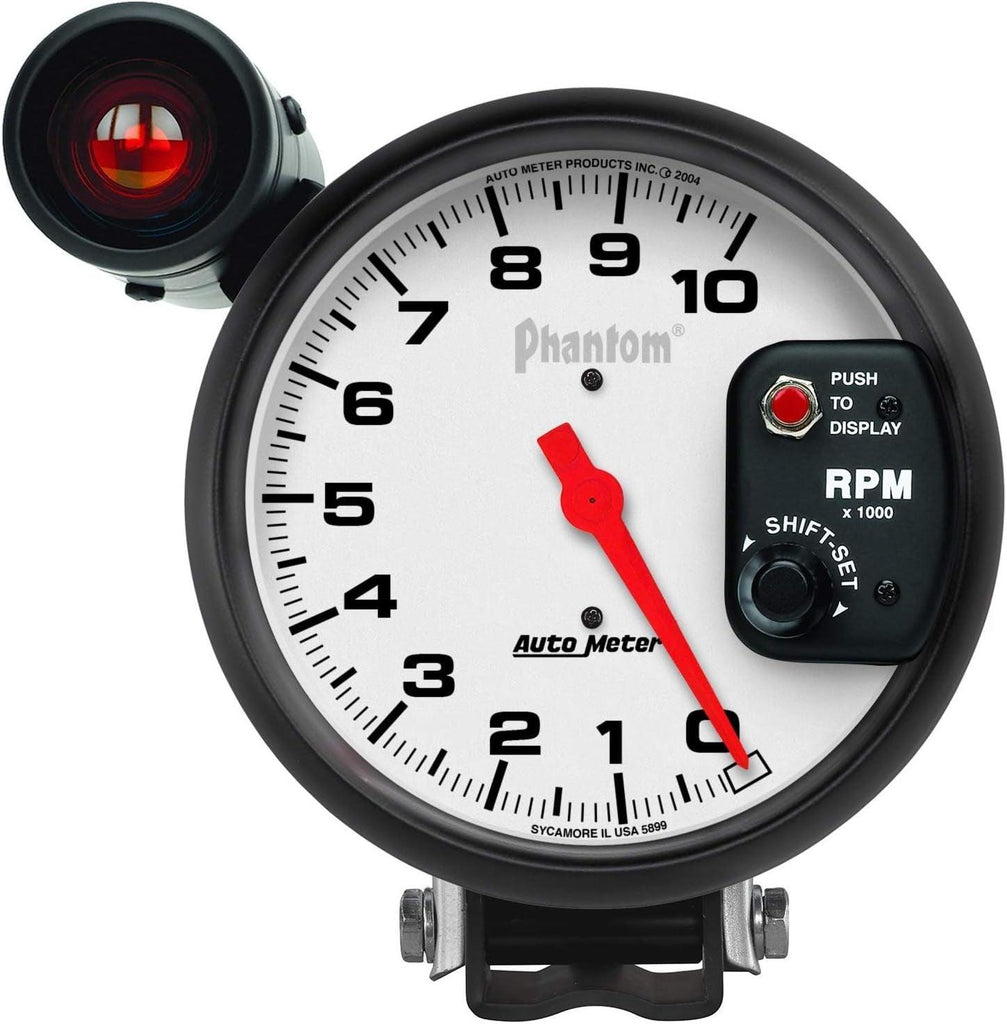 5899 Phantom Shift-Lite Tachometer,5.000 In.