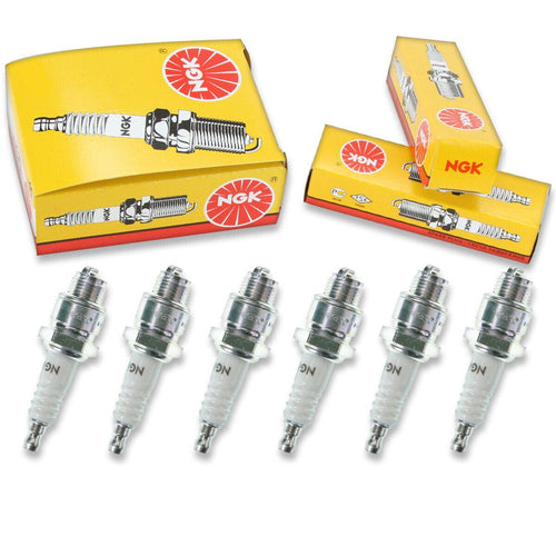 6 Pc 6 X NGK Standard Plug Spark Plugs 3212 B-6L Tune up Kit Set