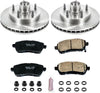 KOE4875 Autospecialty Front Replacement Brake Kit-Oe Brake Rotors & Ceramic Brake Pads