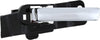 Dorman 96474 Front Driver Side Interior Door Handle Compatible with Select Dodge Models, Black; Chrome