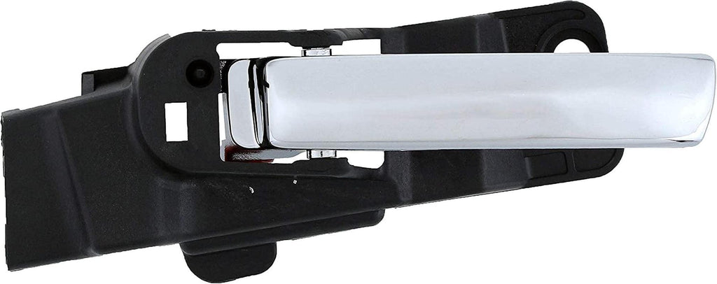 Dorman 96474 Front Driver Side Interior Door Handle Compatible with Select Dodge Models, Black; Chrome