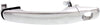Front and Rear Exterior Door Handle Set of 4 Compatible with 2004-2008 Chevrolet Malibu, Fits 2005-2009 Chevrolet Equinox, Fits 2005-2010 Pontiac G6 Chrome Driver and Passenger Side