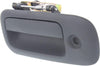 for Chevy Express 3500 Exterior Door Handle Front Driver Side Textured Gray 1996-2002 | with Key Hole | Trim: Base/Ls | GM1310143 | 15167641