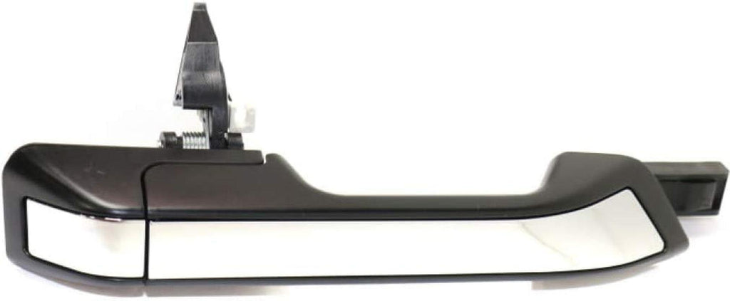 For Honda Odyssey Exterior Door Handle Rear, Passenger Side Silver Handle (2011-2017) | Trim:All Submodels