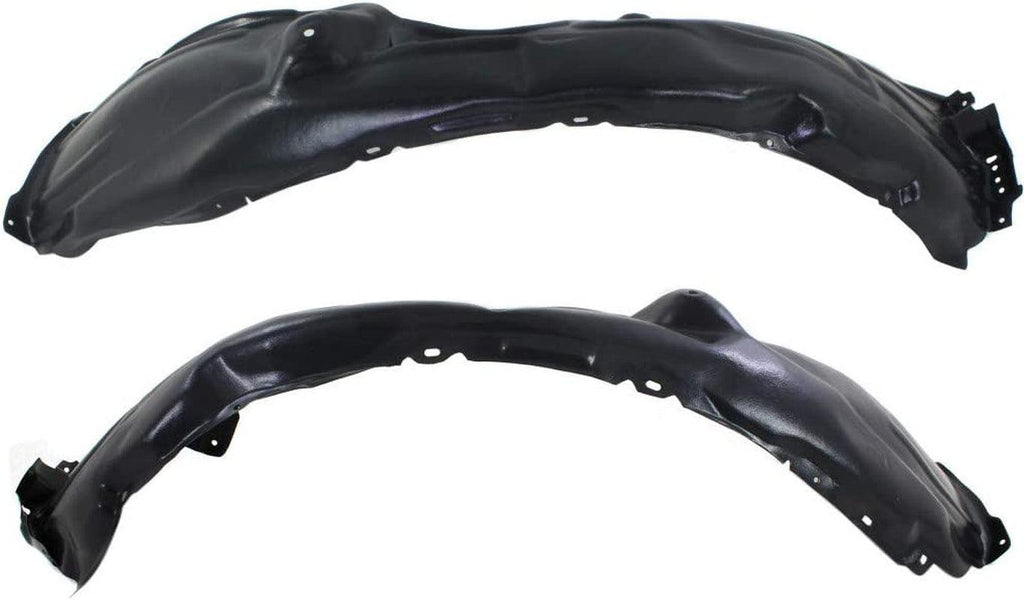 For Toyota Camry Splash Guard/Fender Liner 2012 2013 2014 Driver and Passenger Side Pair/Set | Front | L/Le/Xle/Hybrid Model | TO1248160 + TO1249160 | 5387606120 + 5387506120