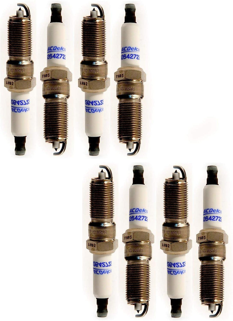 Set of 8 Iridium Spark Plugs for Cadillac CTS Chevrolet Camaro Corvette