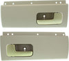 Rear, Driver and Passenger Side Interior Door Handle Set of 2 Compatible with 2003-2011 Lincoln Town Car