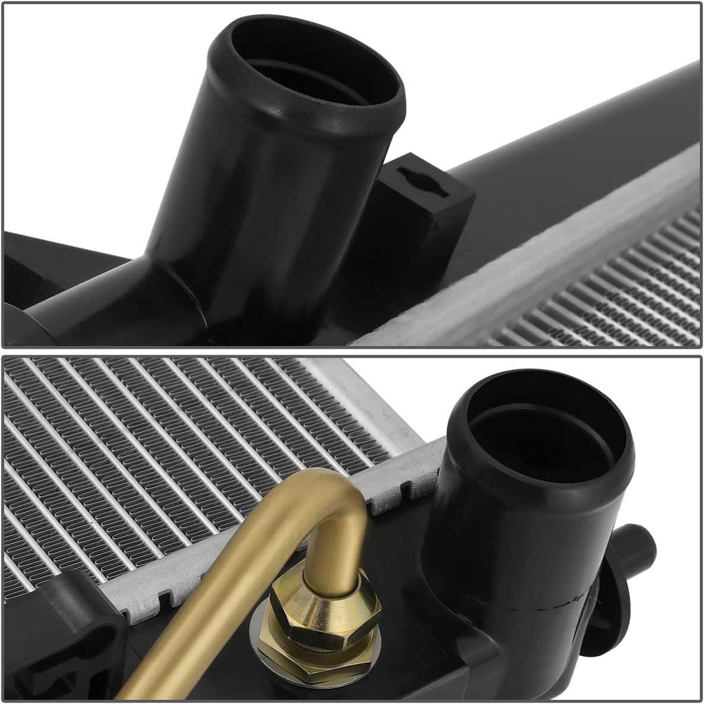 OEM-RA-13373 OE Style 1-Row Aluminum Cooling Radiator Compatible with 13-18 Santa Fe Sport Fits 2.0T with Tow Package