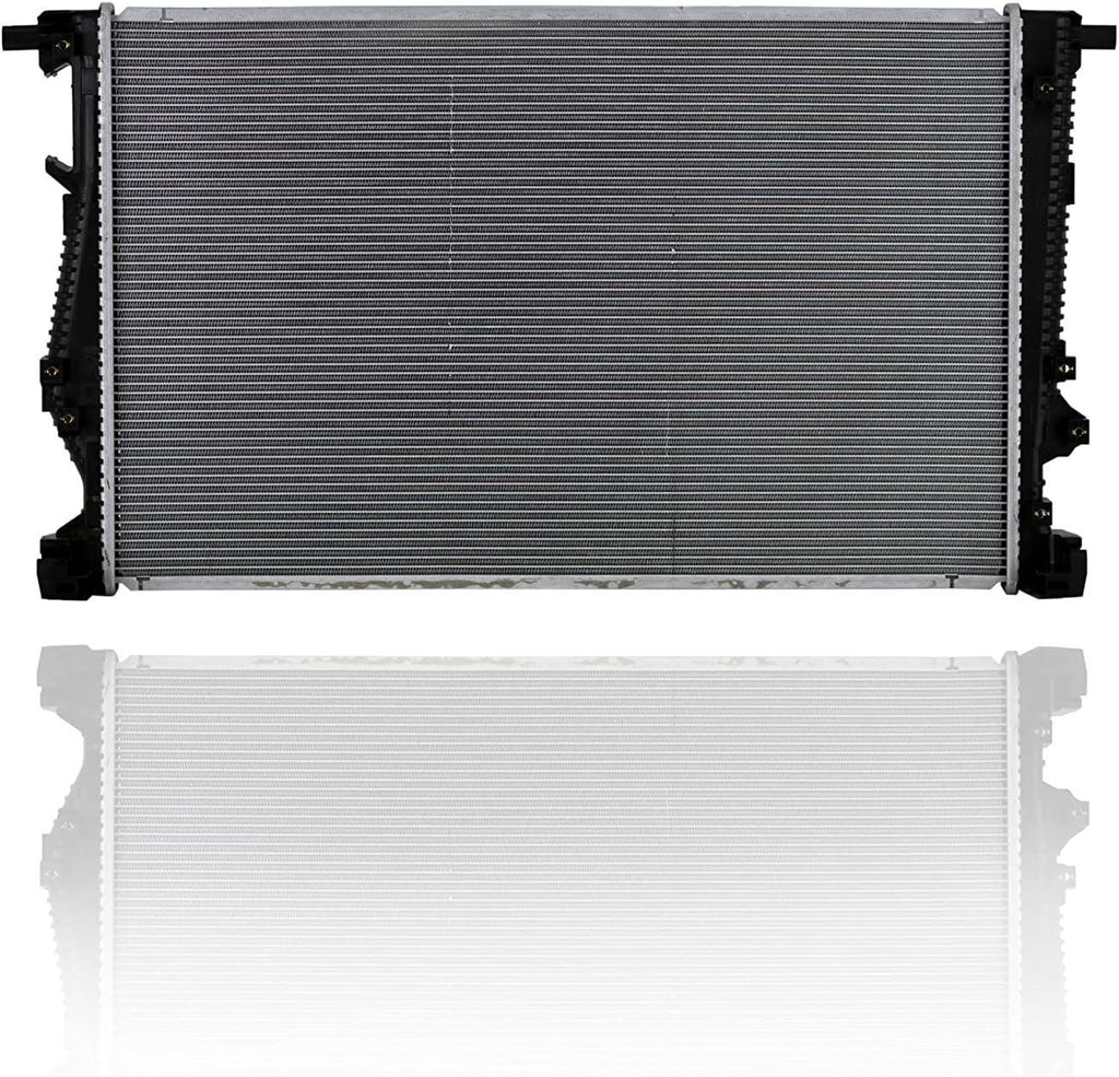 Radiator -  Compatible/Replacement for 13401 14-18 Jeep Cherokee 2.4/3.2L with Dual Fan - Plastic Tank Aluminum Core, 1-Row