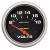 2-5/8 in. VOLTMETER 8-18V PRO-COMP - greatparts