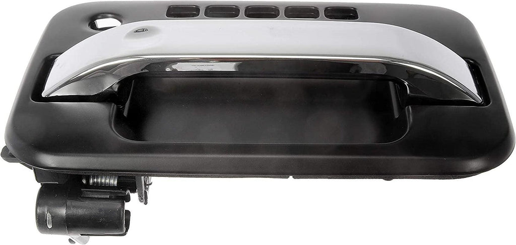 Dorman 80199 Front Driver Side Exterior Door Handle Compatible with Select Ford/Lincoln Models, Black and Chrome