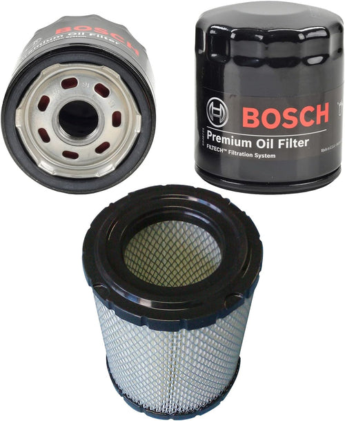 Bosch 3332 & 5335WS Premium Oil Filter and Air Filter Bundle