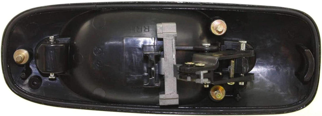 Rear, Passenger Side Exterior Door Handle Compatible with 2001-2007 Dodge Grand Caravan, Dodge Caravan, Fits 2001-2007 Chrysler Town & Country, Fits 2001-2003 Chrysler Voyager