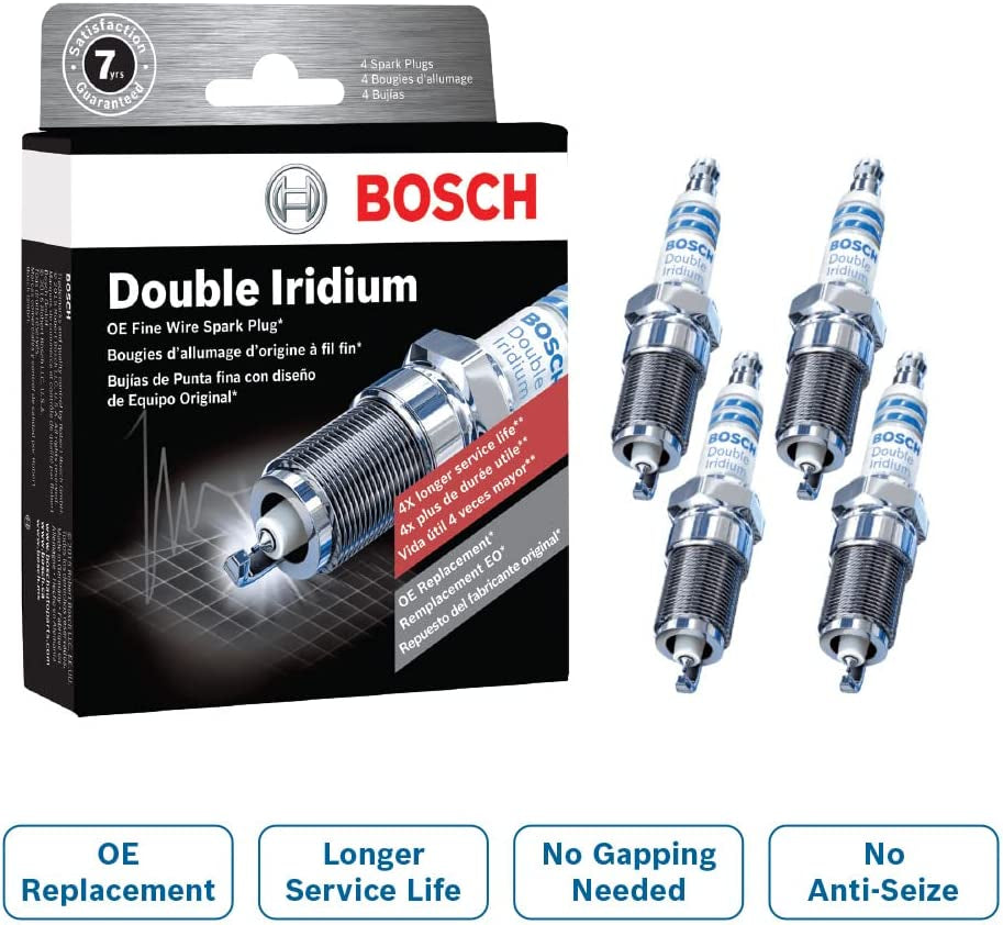 (9603) OE Fine Wire Double Iridium Spark Plug - Pack of 4