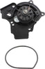 DNJ WP805 Water Pump for 08-15 Audi, Volkswagen 2.0L L4 DOHC Turbocharged CAED,CPMB,CCTA,CHJA,CETA,CBFA,CAEB,CPMA