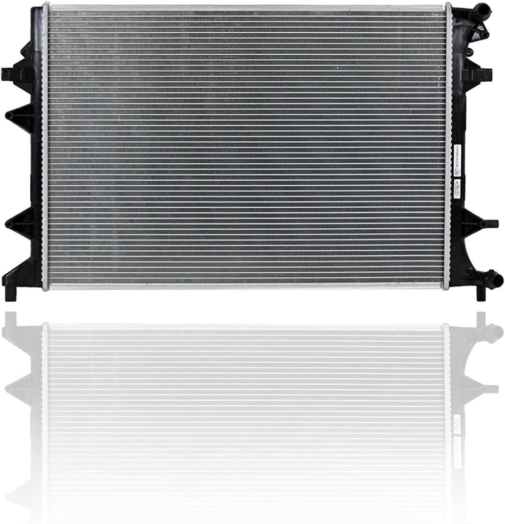 Radiator -  Compatible/Replacement for 13273 12-14 Volkswagen VW Passat 2.0L, 13-16 Jetta Hybrid - Plastic Tank Aluminum Core