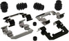 Gold 18K2010X Front Disc Brake Caliper Hardware Kit with Clips, Seals, Bushings, and Lubricant